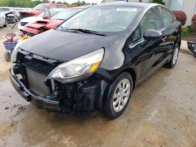KIA RIO LX 2013 with VIN KNADM4A33D6279014 - Photo from auction