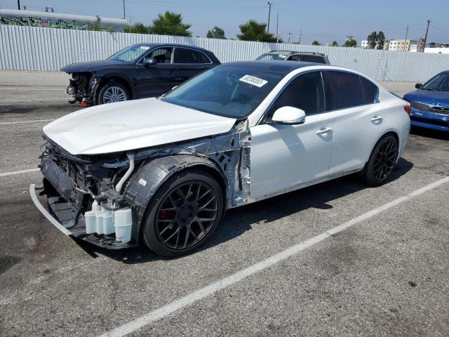 INFINITI Q50 BASE 2014 with VIN JN1BV7AP4EM677974 - Photo from auction