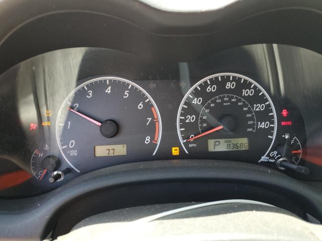 Photo 9 from auction – 2012 TOYOTA COROLLA BA with VIN 5YFBU4EE1CP071937