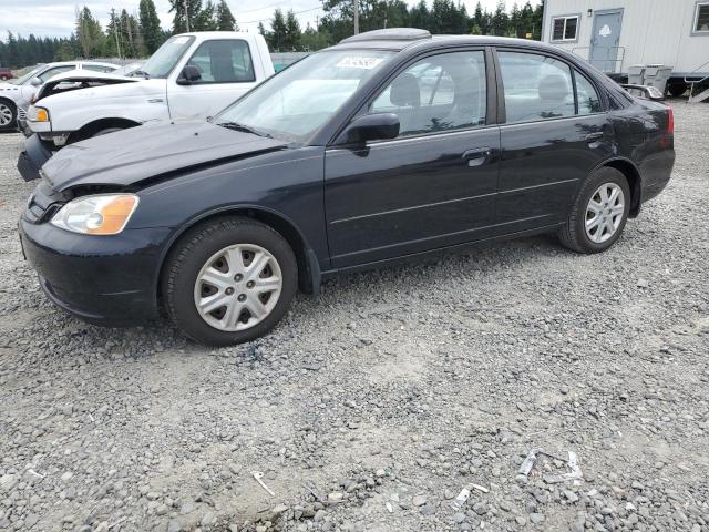 HONDA CIVIC EX 2003 with VIN 2HGES26723H547997 - Photo from auction