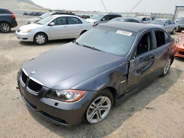 BMW 328 XI 2008 with VIN WBAVC93508K037961 - Photo from auction