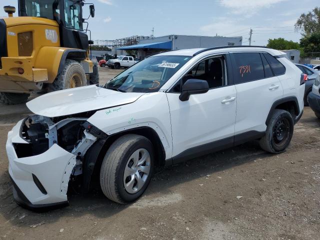 TOYOTA RAV4 LE 2021 with VIN 2T3F1RFV7MW192727 - Photo from auction