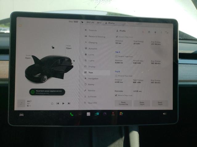 Photo 9 from auction – 2022 TESLA MODEL 3 with VIN 5YJ3E1EA9NF356705
