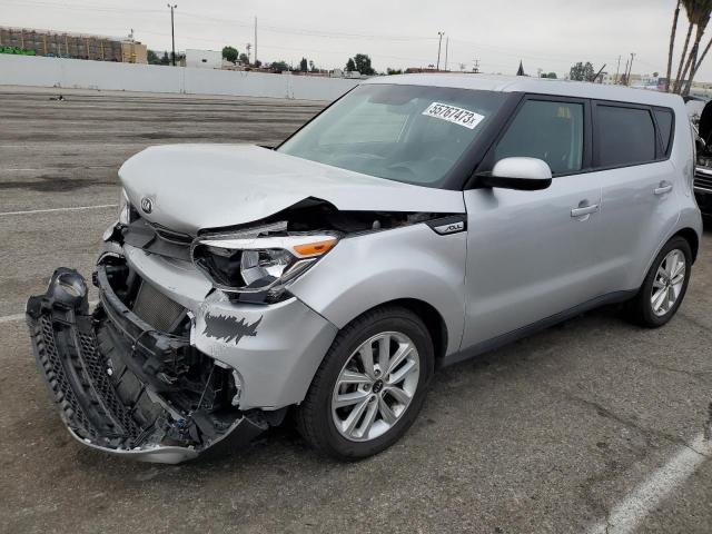 KIA SOUL + 2018 with VIN KNDJP3A53J7550037 - Photo from auction