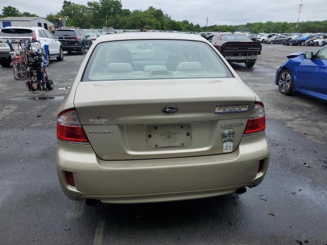 Photo 6 from auction – 2008 SUBARU LEGACY 2.5 with VIN 4S3BL616187200619