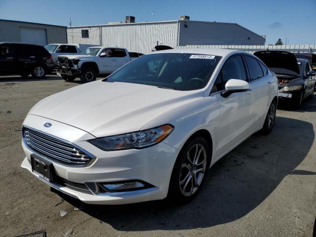 FORD FUSION SE 2017 with VIN 3FA6P0HD5HR149633 - Photo from auction