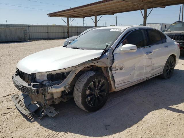 HONDA ACCORD EXL 2013 with VIN 1HGCR2F89DA211419 - Photo from auction