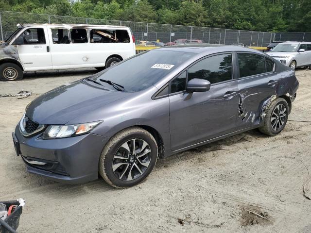 HONDA CIVIC EX 2014 with VIN 2HGFB2F86EH543497 - Photo from auction