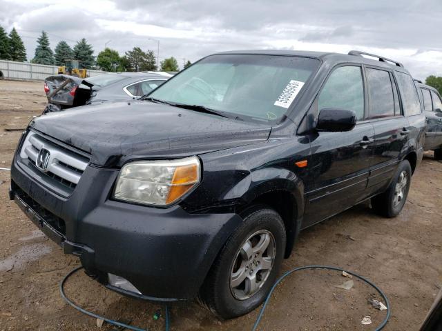 HONDA PILOT EX 2006 with VIN 5FNYF18596B018238 - Photo from auction