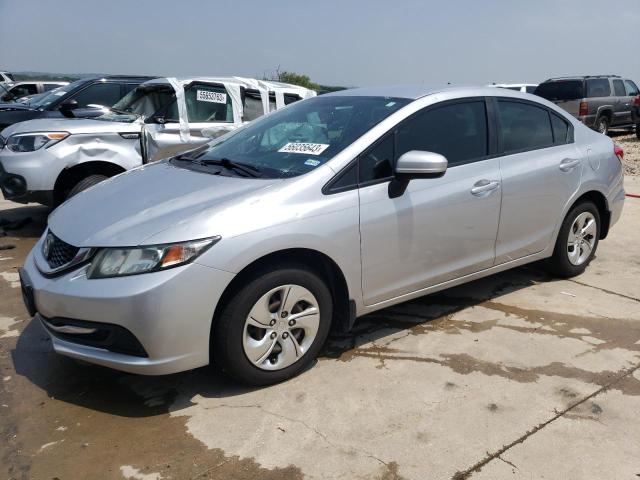 HONDA CIVIC LX 2014 with VIN 19XFB2F59EE051384 - Photo from auction