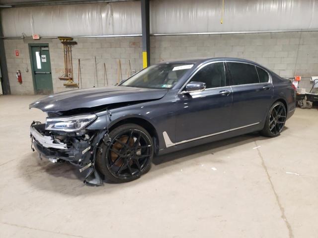 BMW 750 I 2016 with VIN WBA7F0C52GGL99514 - Photo from auction
