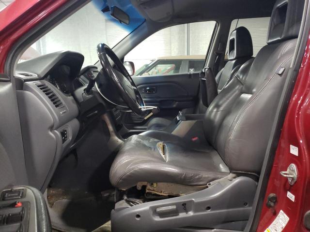 Photo 7 from auction – 2003 HONDA PILOT EXL with VIN 2HKYF18663H520162