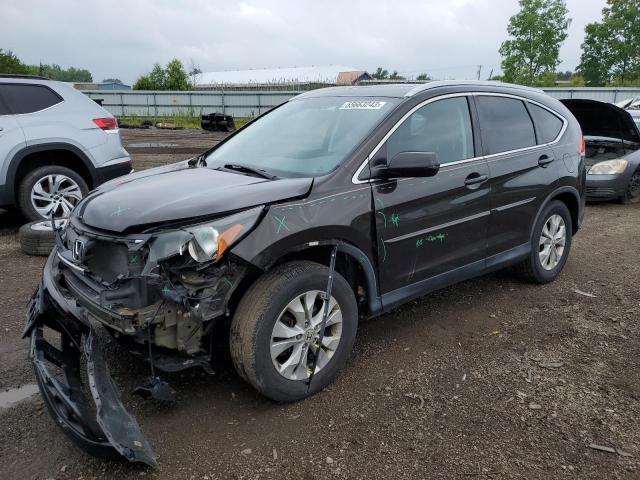HONDA CR-V EXL 2014 with VIN 2HKRM4H71EH709034 - Photo from auction