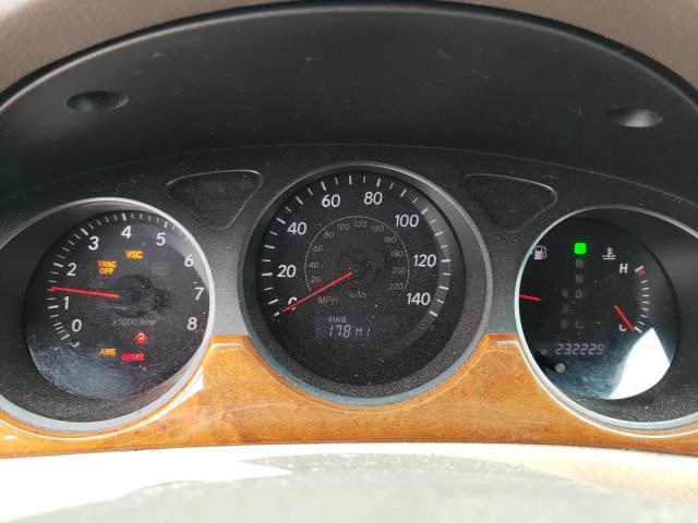 Photo 9 from auction – 2005 LEXUS ES 330 with VIN JTHBA30G455062725