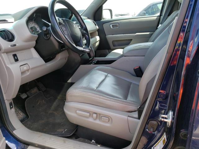 Photo 7 from auction – 2013 HONDA PILOT EXL with VIN 5FNYF4H57DB036462