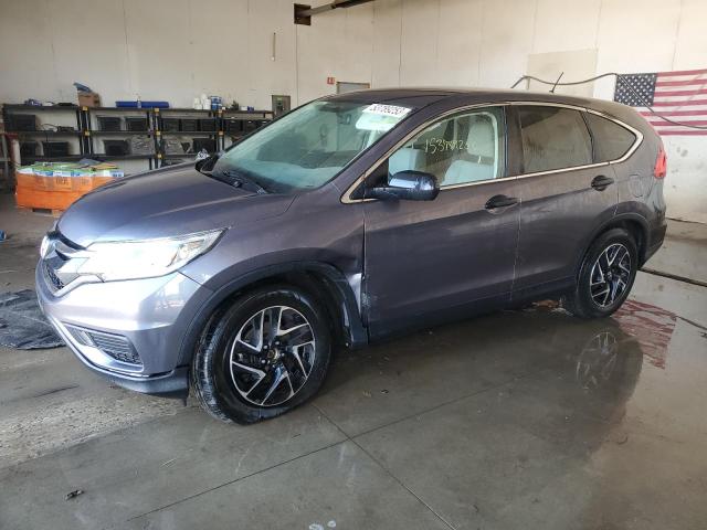 Photo 1 from auction – 2016 HONDA CR-V SE with VIN 5J6RM4H49GL093081