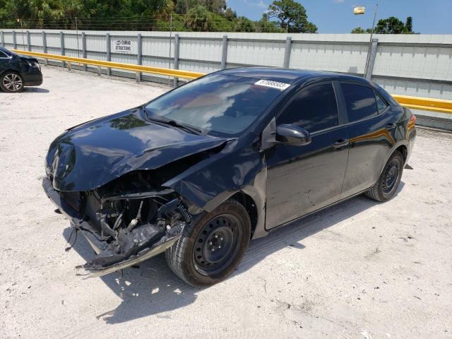 TOYOTA COROLLA L 2018 with VIN 2T1BURHE4JC022303 - Photo from auction