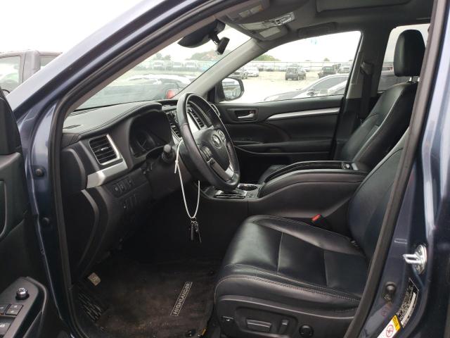 Photo 7 from auction – 2018 TOYOTA HIGHLANDER with VIN 5TDJZRFHXJS855525