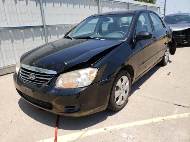 KIA SPECTRA EX 2007 with VIN KNAFE121775445465 - Photo from auction