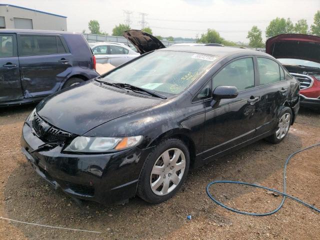 HONDA CIVIC LX 2009 with VIN 19XFA16579E019200 - Photo from auction