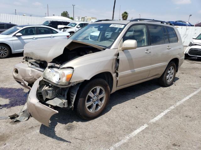 TOYOTA HIGHLANDER 2004 with VIN JTEGP21A340041835 - Photo from auction