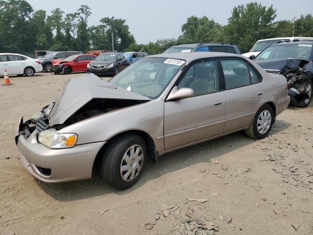 TOYOTA COROLLA CE 2002 with VIN 2T1BR12E12C571356 - Photo from auction