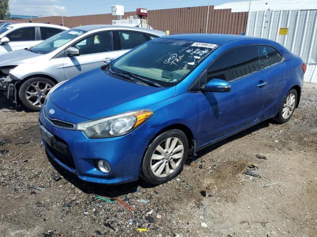 KIA FORTE EX 2014 with VIN KNAFX6A86E5219064 - Photo from auction