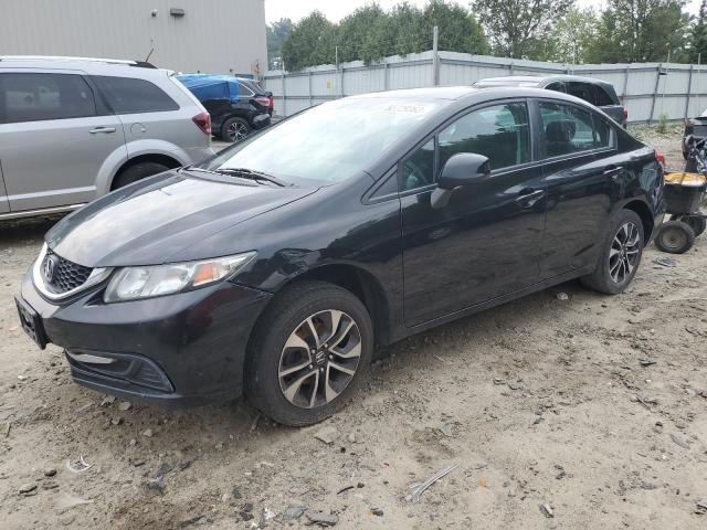 HONDA CIVIC LX 2013 with VIN 19XFB2F5XDE053420 - Photo from auction