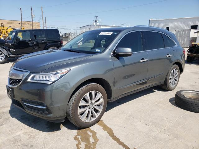 ACURA MDX TECHNO 2014 with VIN 5FRYD4H46EB030701 - Photo from auction