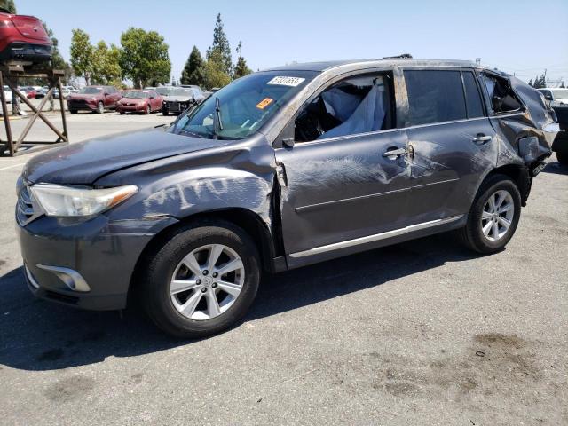 TOYOTA HIGHLANDER 2013 with VIN 5TDZK3EH6DS118977 - Photo from auction