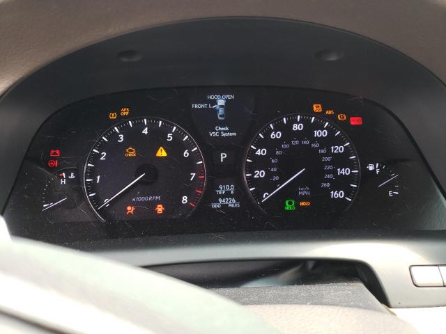 Photo 9 from auction – 2007 LEXUS LS 460 with VIN JTHBL46F775003248
