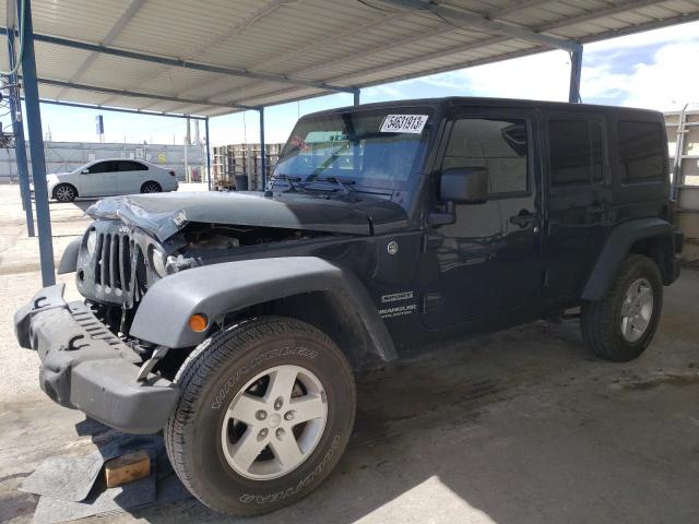 Photo 1 from auction – 2017 JEEP WRANGLER U with VIN 1C4BJWDG0HL734079