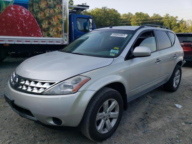 Photo 1 from auction – 2007 NISSAN MURANO SL with VIN JN8AZ08W97W649519