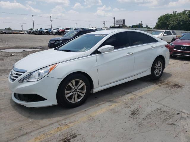 HYUNDAI SONATA GLS 2014 with VIN 5NPEB4AC2EH906872 - Photo from auction