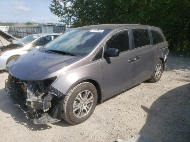 HONDA ODYSSEY EX 2013 with VIN 5FNRL5H66DB079251 - Photo from auction