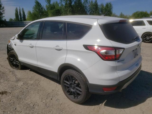 Photo 2 from auction – 2017 FORD ESCAPE SE with VIN 1FMCU9GD3HUD20802