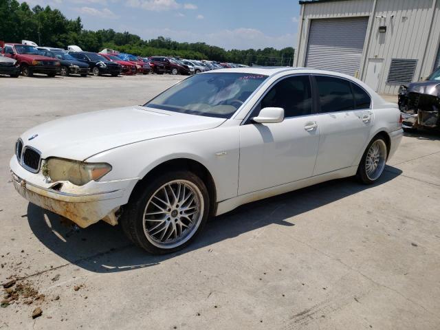BMW 745 LI 2004 with VIN WBAGN63444DS49396 - Photo from auction