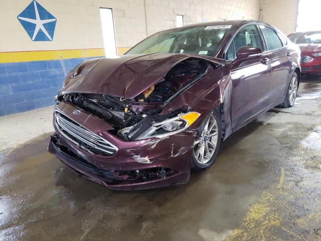 FORD FUSION SE 2017 with VIN 3FA6P0HD6HR155909 - Photo from auction
