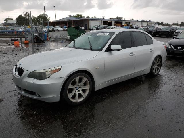 BMW 545 I 2004 with VIN WBANB33594B112165 - Photo from auction