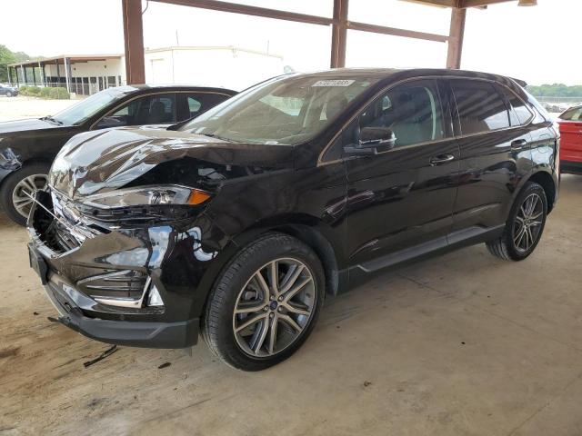 FORD EDGE TITAN 2021 with VIN 2FMPK3K98MBA47783 - Photo from auction