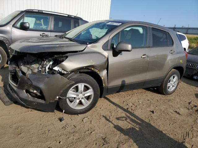 CHEVROLET TRAX LS 2020 with VIN KL7CJKSB2LB350904 - Photo from auction