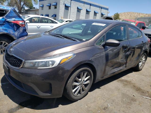 KIA FORTE LX 2017 with VIN 3KPFL4A75HE051677 - Photo from auction