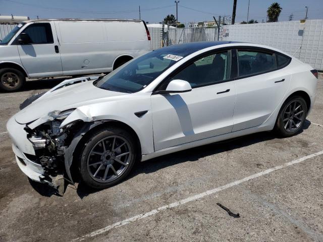TESLA MODEL 3 2022 with VIN 5YJ3E1EAXNF290102 - Photo from auction