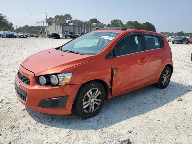 CHEVROLET SONIC LT 2013 with VIN 1G1JC6SB8D4126675 - Photo from auction