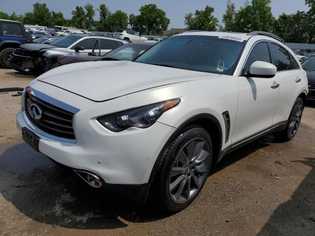 INFINITI FX37 2013 with VIN JN8CS1MW5DM170661 - Photo from auction