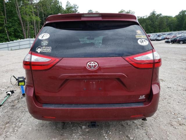 Photo 6 from auction – 2017 TOYOTA SIENNA LE with VIN 5TDJZ3DC9HS180748
