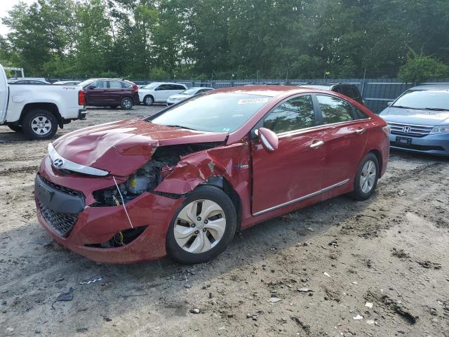 HYUNDAI SONATA HYB 2015 with VIN KMHEC4A4XFA119615 - Photo from auction