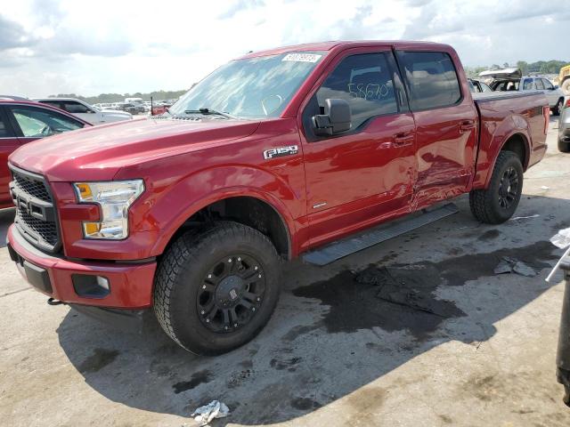 FORD F150 SUPER 2017 with VIN 1FTEW1EG4HFB17590 - Photo from auction