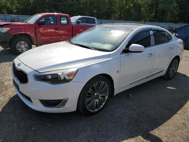 KIA CADENZA PR 2014 with VIN KNALN4D73E5157574 - Photo from auction