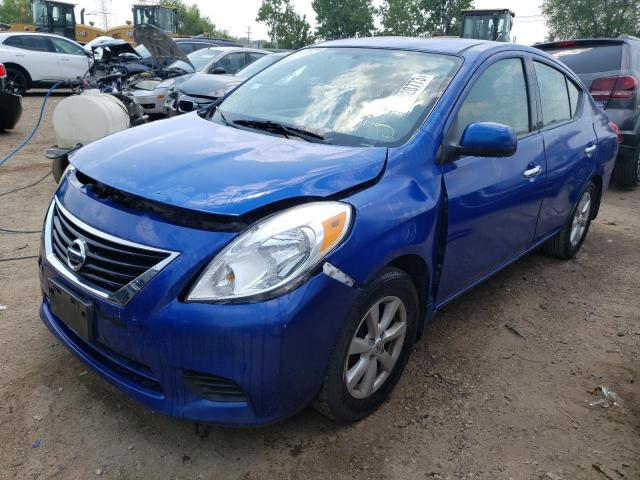 NISSAN VERSA S 2014 with VIN 3N1CN7AP6EL857522 - Photo from auction